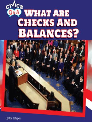 cover image of What Are Checks and Balances?